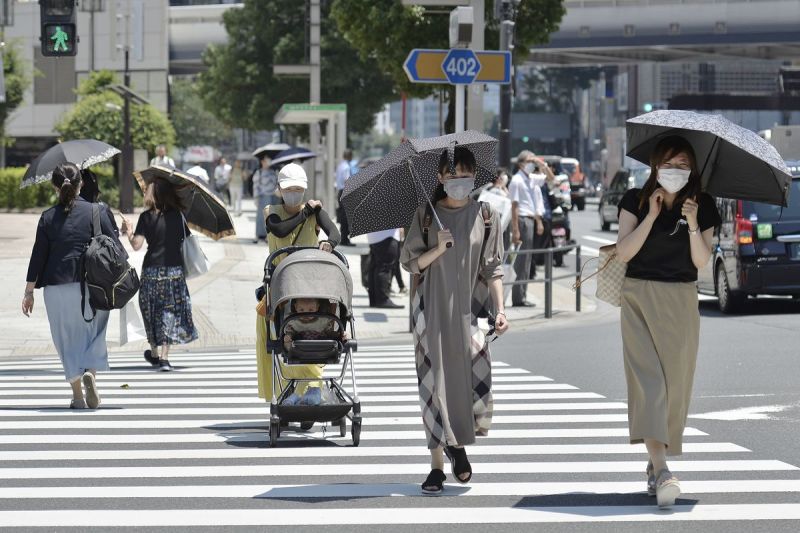 thời trang đường phố Tokyo vào mùa hè thời trang đường phố Tokyo vào mùa hè